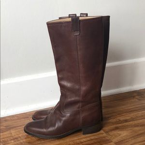 J Crew Tall Leather Boots